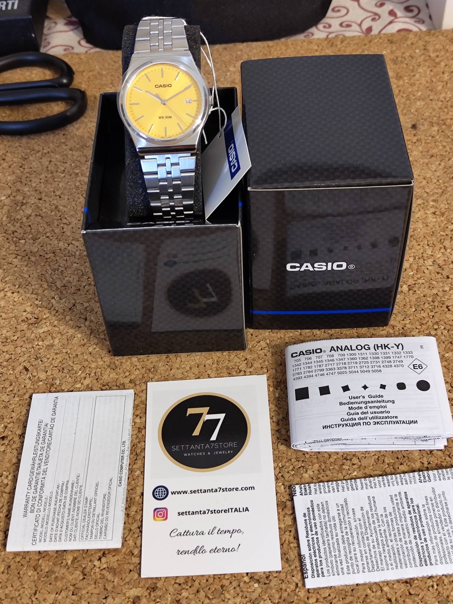 CASIO MTP-B145D yellow (new) - immagine 2