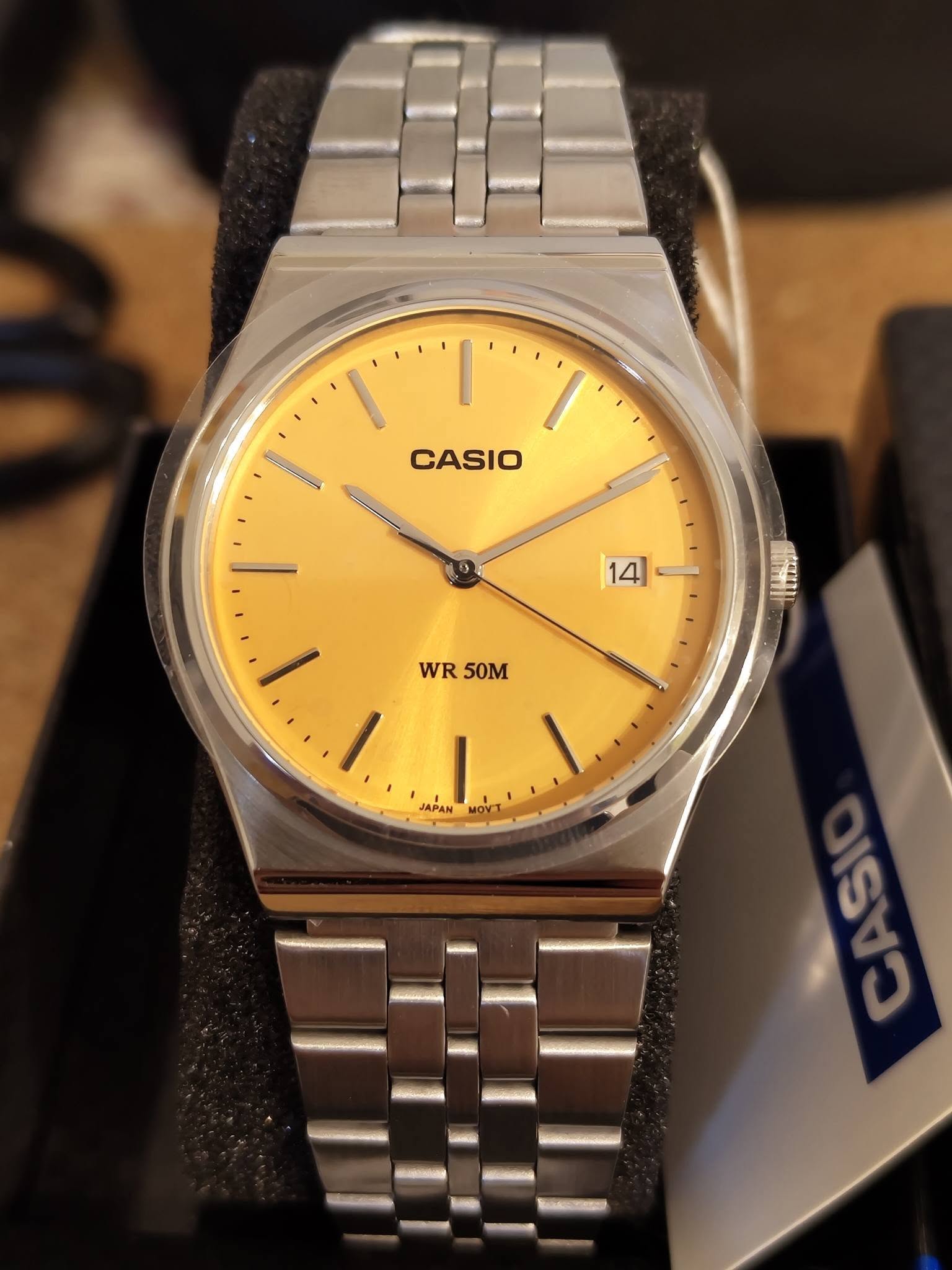 CASIO MTP-B145D yellow (new)