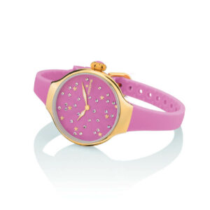 Hoops NOUVEAU CHÉRIE SLIDING START GOLD FASHION FUCSIA